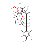 5-Me ether,4-O-beta-D-glucopyranoside-1,5-Bis(3,4-dihydroxyphenyl)-4,5-dihydroxy-1-pentanone