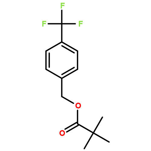 Propanoic acid, 2,2-dimethyl-, [4-(trifluoromethyl)phenyl]methyl ester