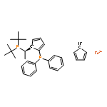 (R)-1-[(1S)-2-(DIPHENYLPHOSPHINO)FERROCENYL]ETHYLDI-TERT-BUTYLPHOSPHINE