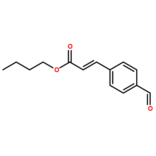 2-Propenoic acid, 3-(4-formylphenyl)-, butyl ester