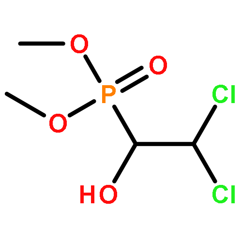 Phosphonic acid,(2,2-dichloro-1-hydroxyethyl)-, dimethyl ester (8CI,9CI)