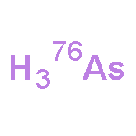 Arsenic, isotope ofmass 76