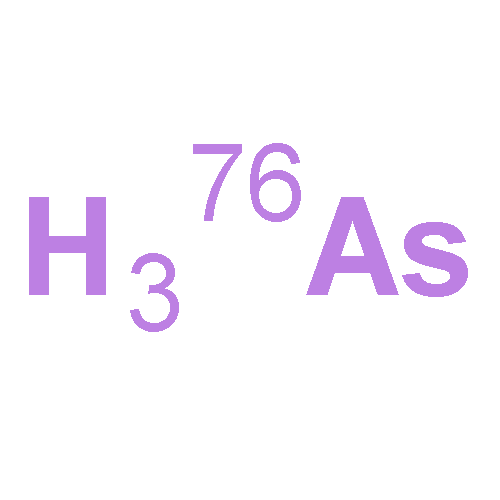 Arsenic, isotope ofmass 76