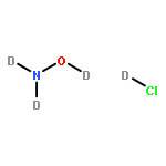 Hydrochloric acid-d,compd. with hydroxylamine-d3 (1:1) (9CI)