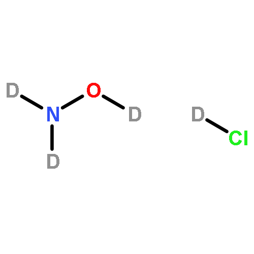 Hydrochloric acid-d,compd. with hydroxylamine-d3 (1:1) (9CI)