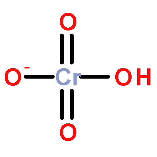 Chromate (CrO42-),hydrogen (8CI,9CI)