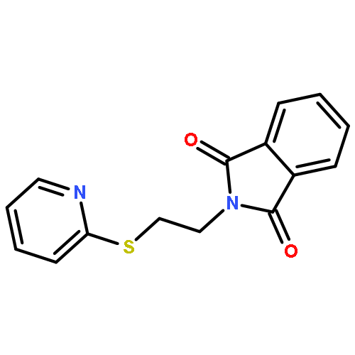 1H-Isoindole-1,3(2H)-dione, 2-[2-(2-pyridinylthio)ethyl]-