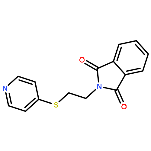 1H-Isoindole-1,3(2H)-dione, 2-[2-(4-pyridinylthio)ethyl]-