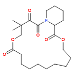 PYRIDO[2,1-C][1,9,4]DIOXAAZACYCLONONADECINE-1,12,16,17(3H,19H)-TETRONE, TETRADECAHYDRO-15,15-DIMETHYL-