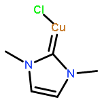 Copper, chloro(1,3-dihydro-1,3-dimethyl-2H-imidazol-2-ylidene)-