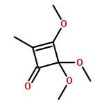 2-Cyclobuten-1-one, 3,4,4-trimethoxy-2-methyl-