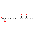 2,4-Dodecadienoic acid,8,10,12-trihydroxy-