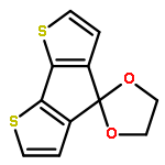 Spiro[4H-cyclopenta[2,1-b:3,4-b']dithiophene-4,2'-[1,3]dioxolane]