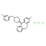 5H-Benzo[5,6]cyclohepta[1,2-b]pyridine,8-chloro-6,11-dihydro-11-[1-[(5-methyl-3-pyridinyl)methyl]-4-piperidinylidene]-,hydrochloride (1:3)