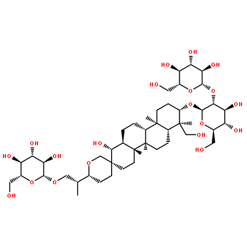 Spiro[chrysene-2(1H),3'(4'H)-[2H]pyran], β-D-glucopyranoside deriv.