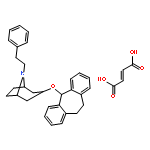 (1R,5S)-3-(10,11-dihydro-5H-dibenzo[a,d][7]annulen-5-yloxy)-8-(2-phenylethyl)-8-azabicyclo[3.2.1]octane (2Z)-but-2-enedioate