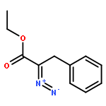 Benzenepropanoic acid, a-diazo-, ethyl ester