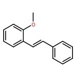 Benzene, 1-methoxy-2-(2-phenylethenyl)-