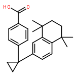 Benzoic acid,4-[1-(5,6,7,8-tetrahydro-5,5,8,8-tetramethyl-2-naphthalenyl)cyclopropyl]-