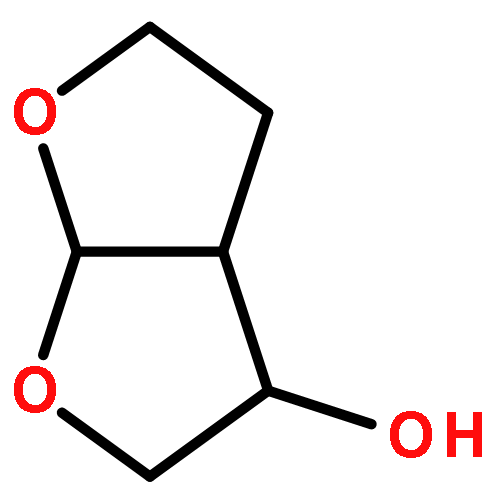 Furo[2,3-b]furan-3-ol, hexahydro-, (3S,3aR,6aS)-