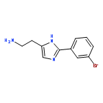 1H-Imidazole-4-ethanamine, 2-(3-bromophenyl)-