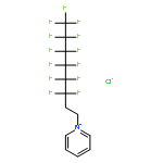 Pyridinium, 1-(3,3,4,4,5,5,6,6,7,7,8,8,8-tridecafluorooctyl)-, chloride