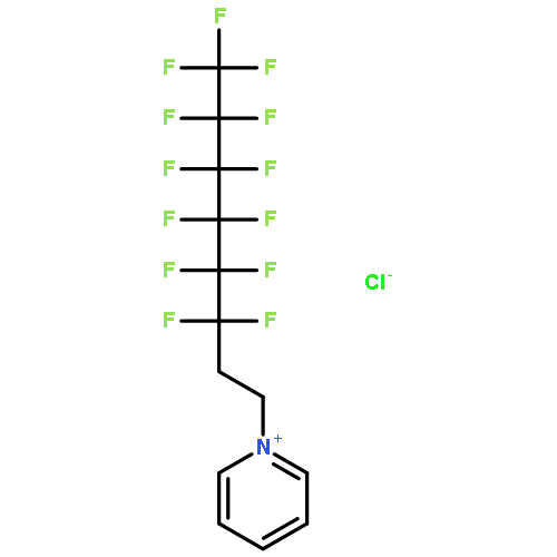 Pyridinium, 1-(3,3,4,4,5,5,6,6,7,7,8,8,8-tridecafluorooctyl)-, chloride