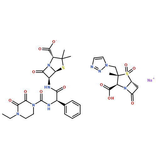 Pipercillin sodium - tazobactam sodium