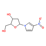 1H-Pyrrole, 1-(2-deoxy-b-D-erythro-pentofuranosyl)-3-nitro-