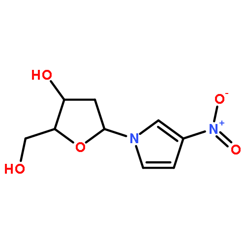 1H-Pyrrole, 1-(2-deoxy-b-D-erythro-pentofuranosyl)-3-nitro-