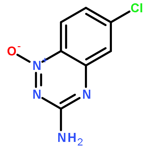 1,2,4-Benzotriazin-3-amine, 6-chloro-, 1-oxide