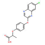 (2r)-2-[4-(7-chloroquinoxalin-2-yl)oxyphenoxy]propanoic Acid