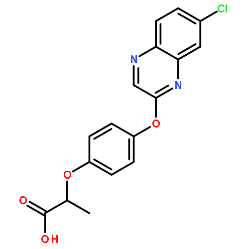 (2r)-2-[4-(7-chloroquinoxalin-2-yl)oxyphenoxy]propanoic Acid