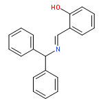 Phenol, 2-[[(diphenylmethyl)imino]methyl]-