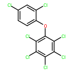 Benzene,1,2,3,4,5-pentachloro-6-(2,4-dichlorophenoxy)-