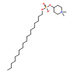 1,1-Dimethylpiperidin-1-ium-4-yl octadecyl phosphate