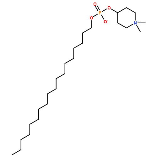 1,1-Dimethylpiperidin-1-ium-4-yl octadecyl phosphate