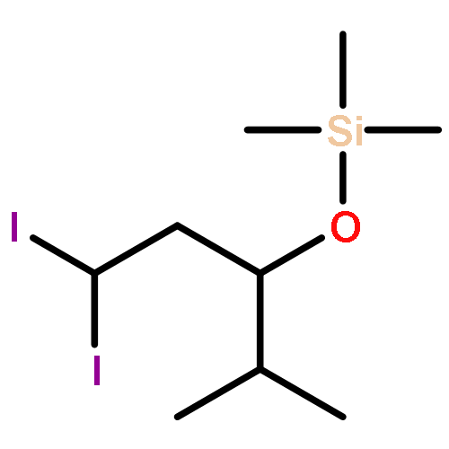 Silane, [3,3-diiodo-1-(1-methylethyl)propoxy]trimethyl-