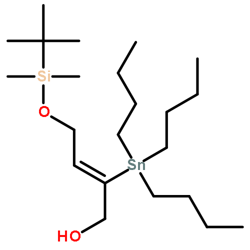 2-Buten-1-ol, 4-[[(1,1-dimethylethyl)dimethylsilyl]oxy]-2-(tributylstannyl)-,(2E)-