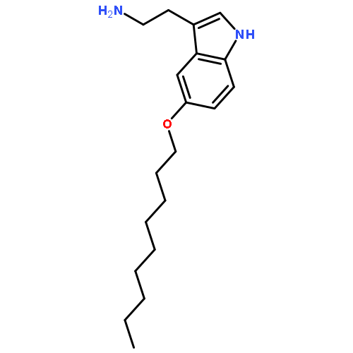 1H-Indole-3-ethanamine,5-(nonyloxy)-