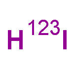 Iodine, isotope of mass123, at.