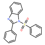 1H-Benzimidazole, 2-phenyl-1-(phenylsulfonyl)-