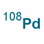 Palladium, isotope ofmass 108