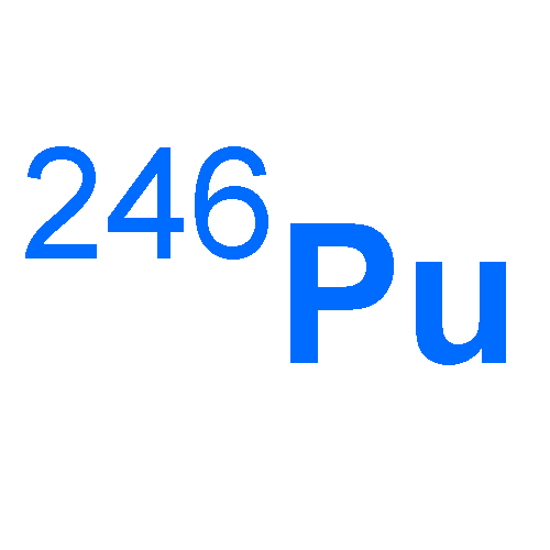 Plutonium, isotope ofmass 246