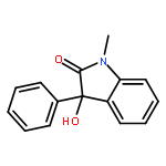 2H-Indol-2-one, 1,3-dihydro-3-hydroxy-1-methyl-3-phenyl-