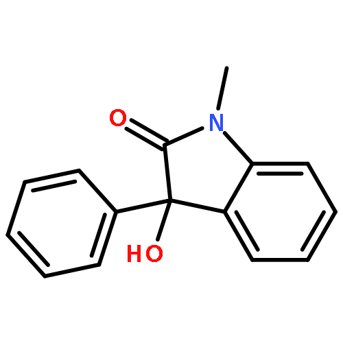 2H-Indol-2-one, 1,3-dihydro-3-hydroxy-1-methyl-3-phenyl-