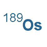 Osmium, isotope of mass189