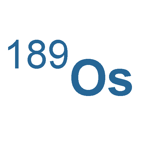 Osmium, isotope of mass189