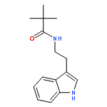 Propanamide, N-[2-(1H-indol-3-yl)ethyl]-2,2-dimethyl-