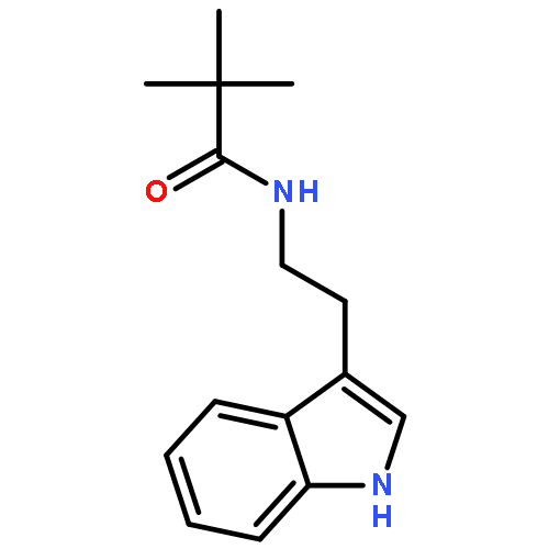 Propanamide, N-[2-(1H-indol-3-yl)ethyl]-2,2-dimethyl-